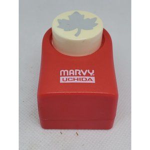 Marvy Uchida Red Craft Maple Leaf Arts And Crafts Scrapbooking Paper Punch
